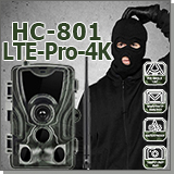Уличная 4K фотоловушка Филин HC-801 LTE-Pro-4K с отправкой фото на телефон с записью на карту памяти
